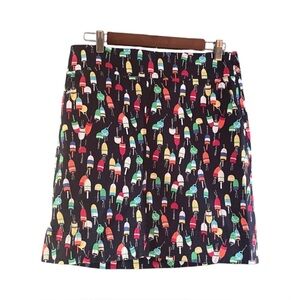 Talbots Multicolor Buoy Print Shorts
